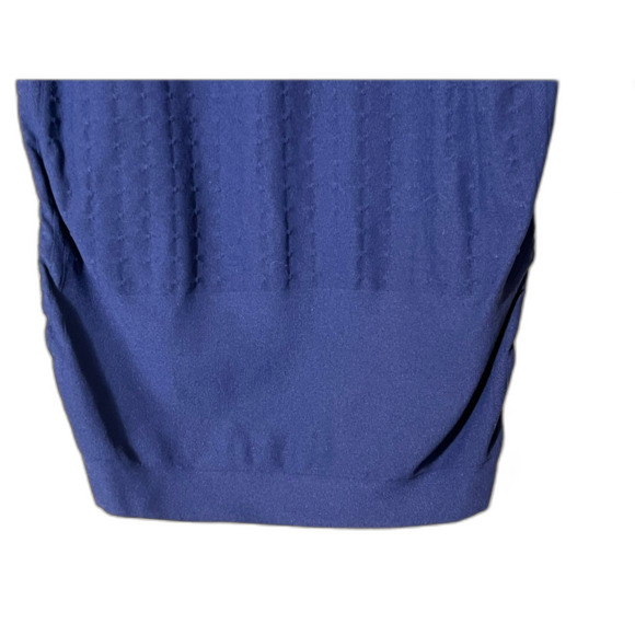 Derek Lam 10C Athleta Collab Navy Long Sleeve Athletic Short Stretch Medium - Picture 5 of 9